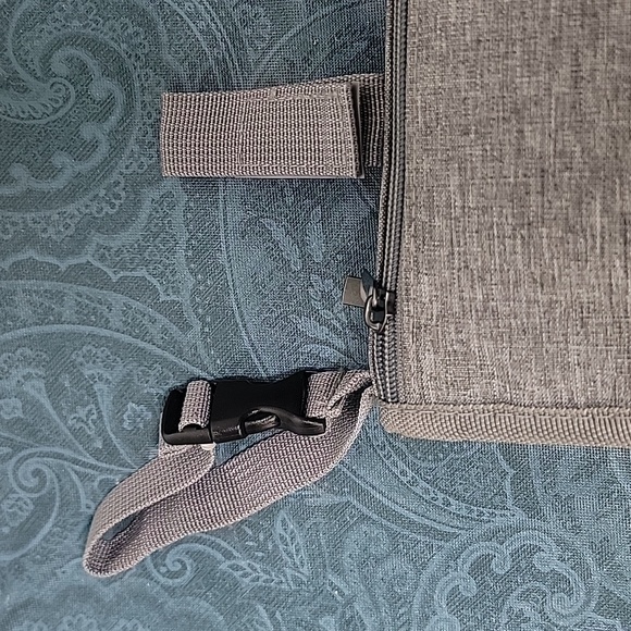 NWOT Kopi Baby Changing Gray Mat Folded For Travel or Home - Picture 4 of 10